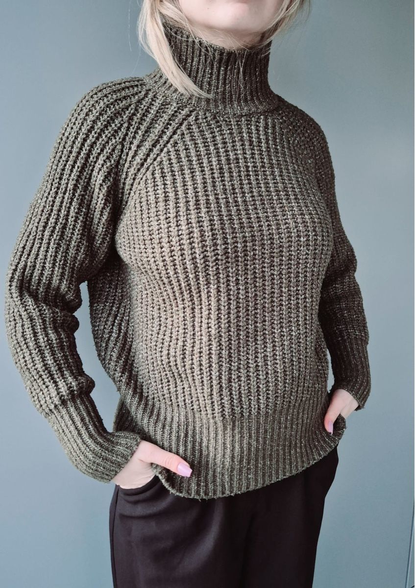 Pullover & Sweatshirts: ever.me Damen Rollkragenpullover, Gr. S, Khaki Olive – Gebraucht aus Gibswil von Engelsgleich 1