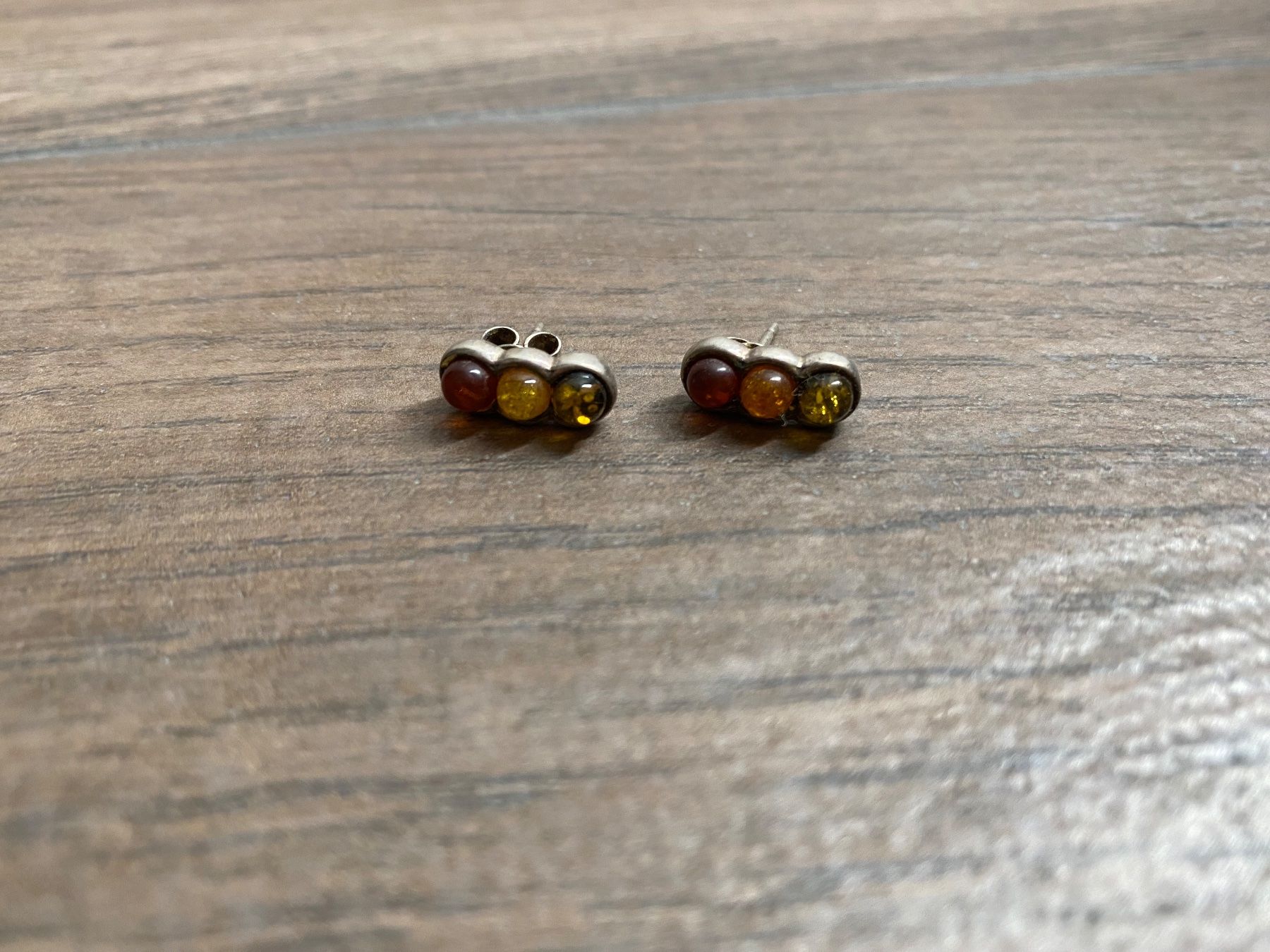 Orecchini pendenti & Orecchini a lobo: Ohrstecker Ohrringe Bernstein Tricolor – Usato da Pratteln venduto da a23_j2gs 4