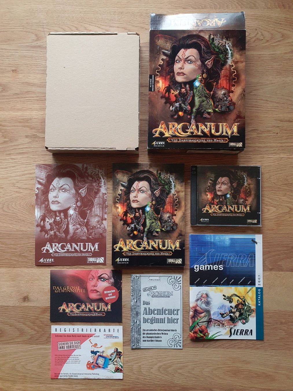 Spiele: PC Game Arcanum (2001) Big Box mit Klappcover – Gebraucht aus Greifensee von perfectioN88 4