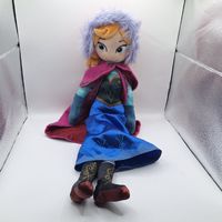 Disney Store Anna Reine des neiges peluche princesse 