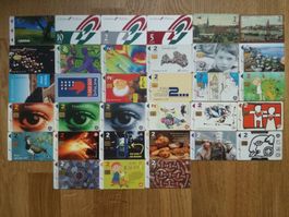 33 Telefonkarten Lettland