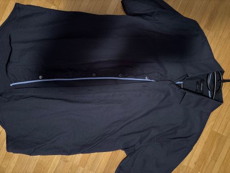 Matinique Herren Hemd, Slim Fit, Dunkelblau, Grösse L