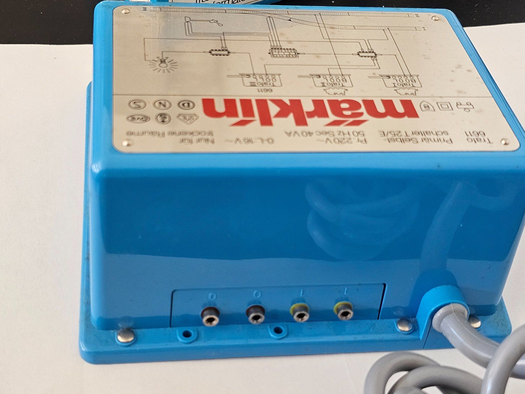 Märklin Modellini di ferrovie: Märklin 6611 Lichtransformator für Wechselstrom – Nuovo e nell'imballaggio originale da Hunzenschwil venduto da swissladyshop 3