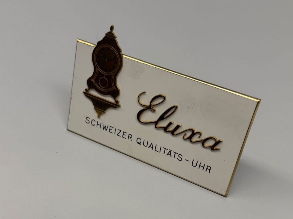 Orologi: ELUXA Verkaufsschild – Usato da St. Gallen venduto da galluswatches 1