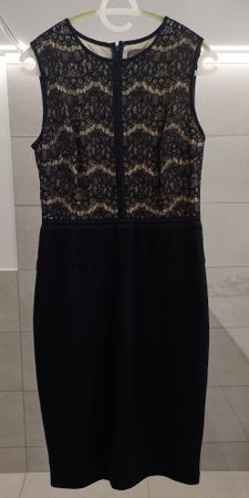 Elegantes Kleid mit Spitze Gr. 40