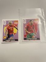 Panini FIFA Sticker Lamine Yamal & Achraf Hakimi neu