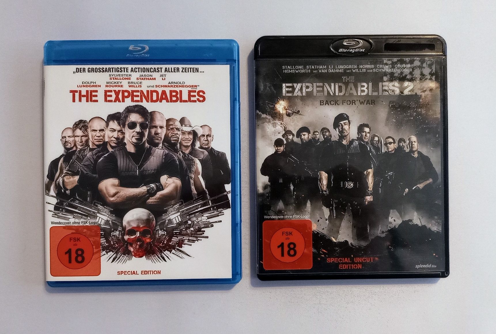 Tutti i DVDs: The Expendables 1+2 Blu-ray – Usato da Winterthur venduto da k05h