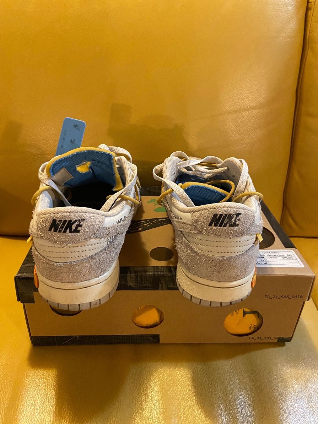 Nike Herrenschuhe: NIKE OFF-WHITE DUNK LOT 34/50 – Gebraucht aus Réchy von santiwwrld_514 2