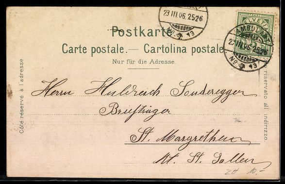 Cartoline postali: AK Winterthur, Ortsansicht – Usato da Berlin venduto da bartko-reher 1