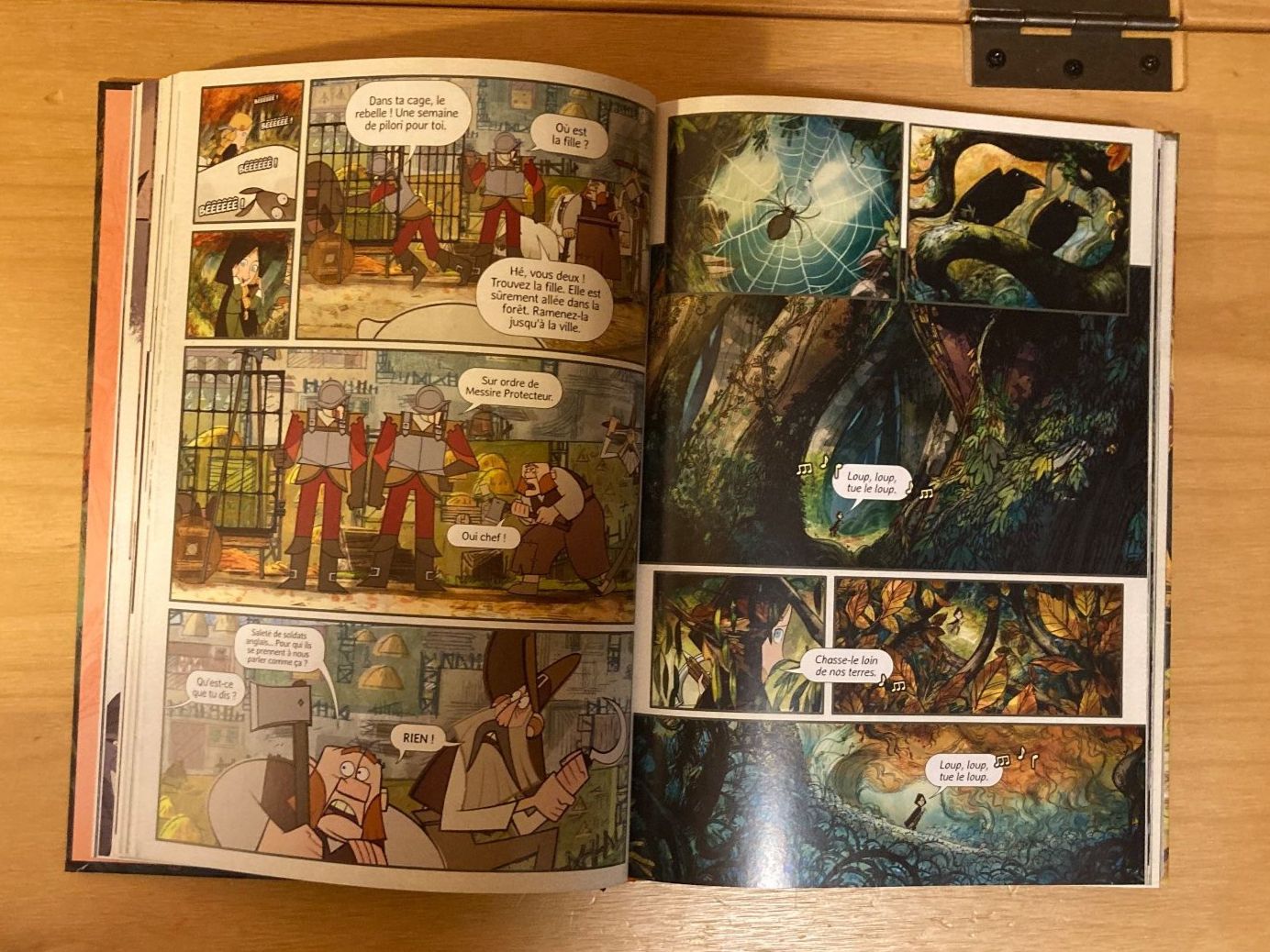 Comics: Bd pour enfant "Le Peuple Loup" – Gebraucht aus Saxon von Burty01 2