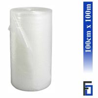 1 x Rolle Luftpolsterfolie Breite 100cm x Länge 100m  50my