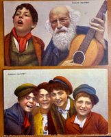 2X Napoli - Costumi Napolitani -1921