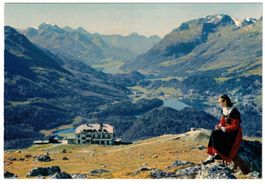 St. Moritz - Standseilbahn Muottas Muragl Bergstation