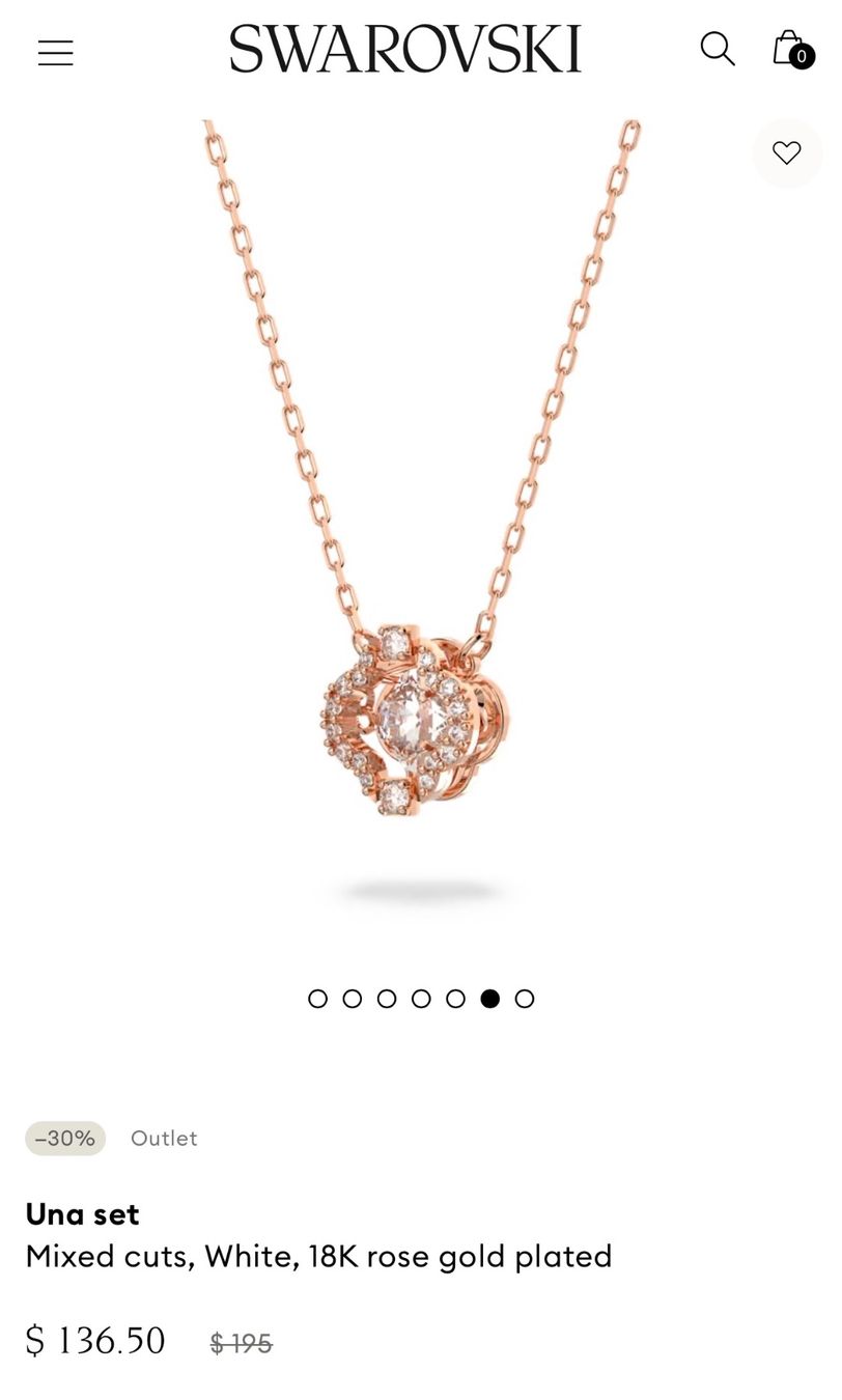 Swarovski Catenine: SWAROVSKI Una Set – Usato da St. Gallen venduto da kka_l9wg 4