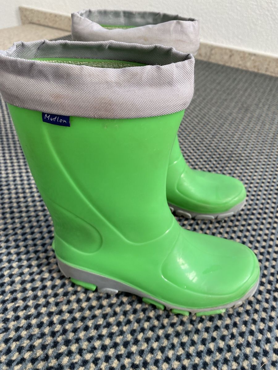Scarpe per ragazzi: Regenstiefel 33-34 Muflon – Usato da Gümligen venduto da zeusone1 1