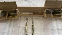 Original Laguiole Besteckset Horn 13-teilig mit Box