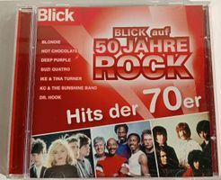 CD Blick auf 50 Jahre Rock - Hits der 70er - Top Zustand
