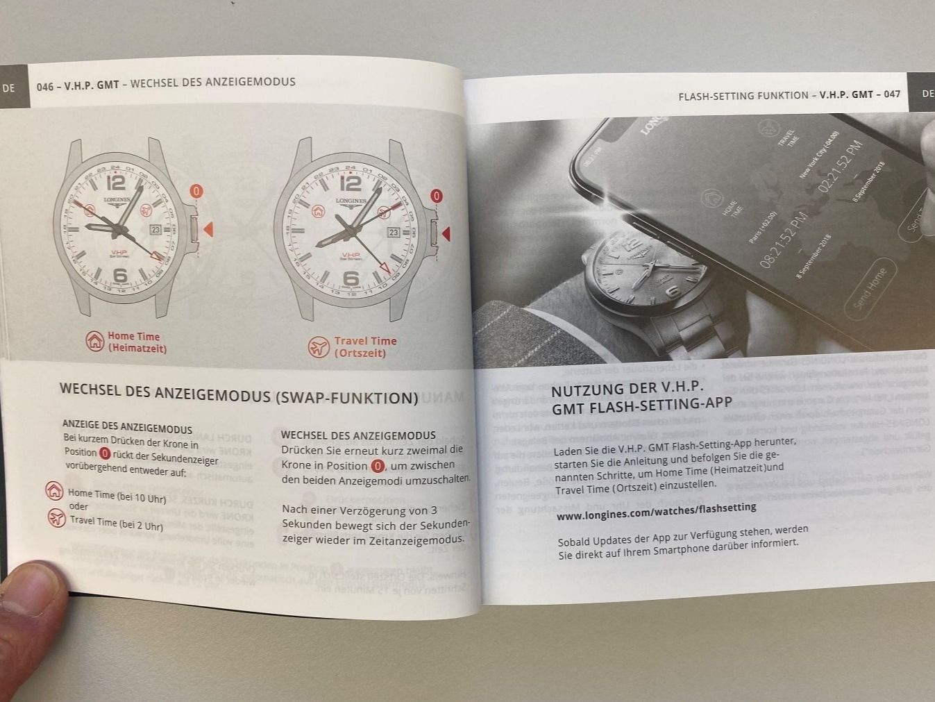 Longines Orologi: LONGINES Bedienungsanleitung V.H.P. Very High Precision – Nuovo (secondo la descrizione) da St. Gallen venduto da galluswatches 9
