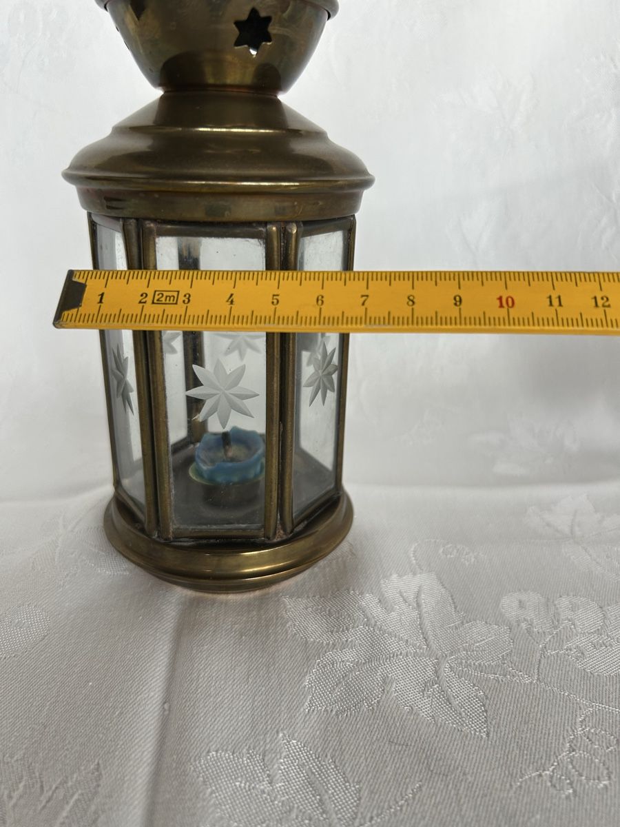 Lampade: Laterne aus Messing – Usato da Lengnau AG venduto da Mefari 6