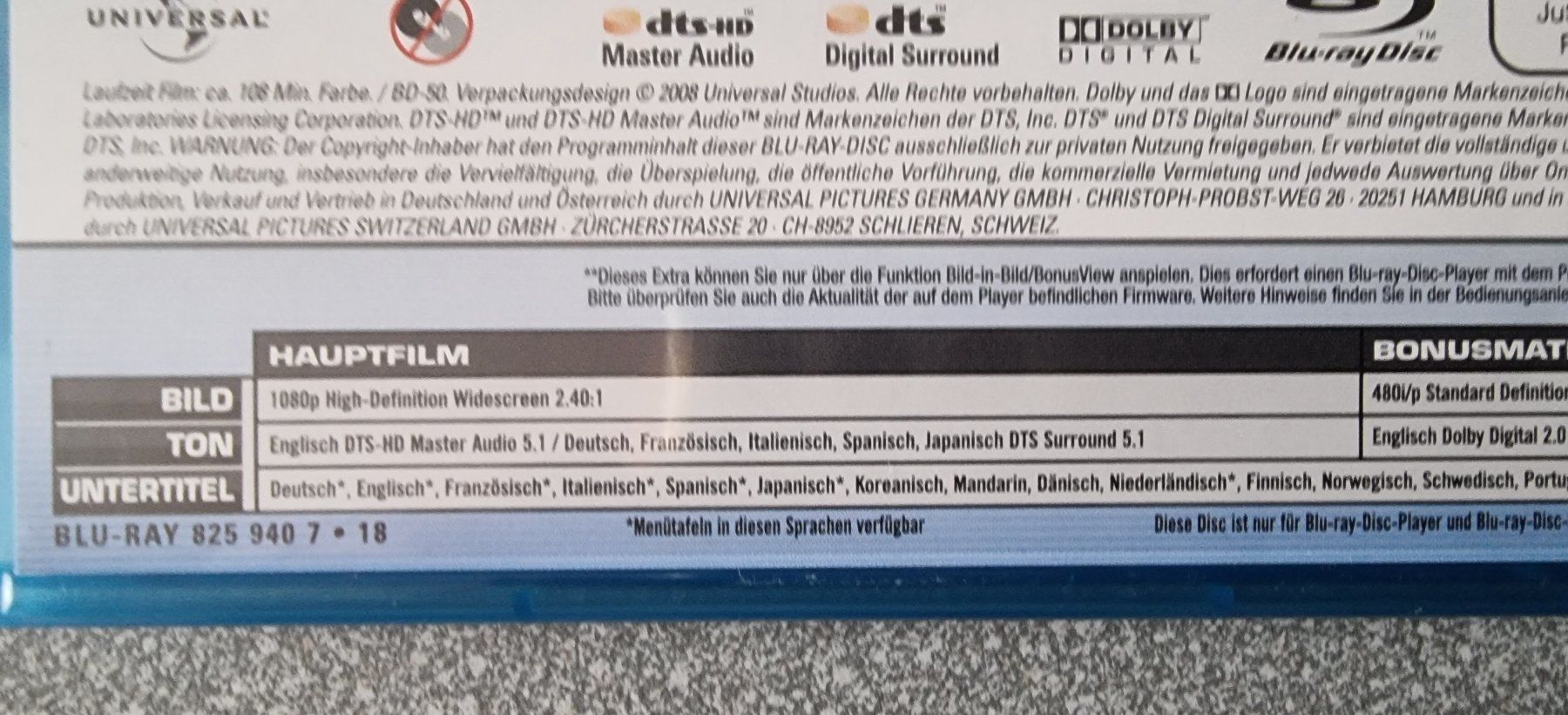 Tutti i DVDs: Blu-ray Mamma Mia - ABBA – Usato da Oetwil am See venduto da fineli2 1