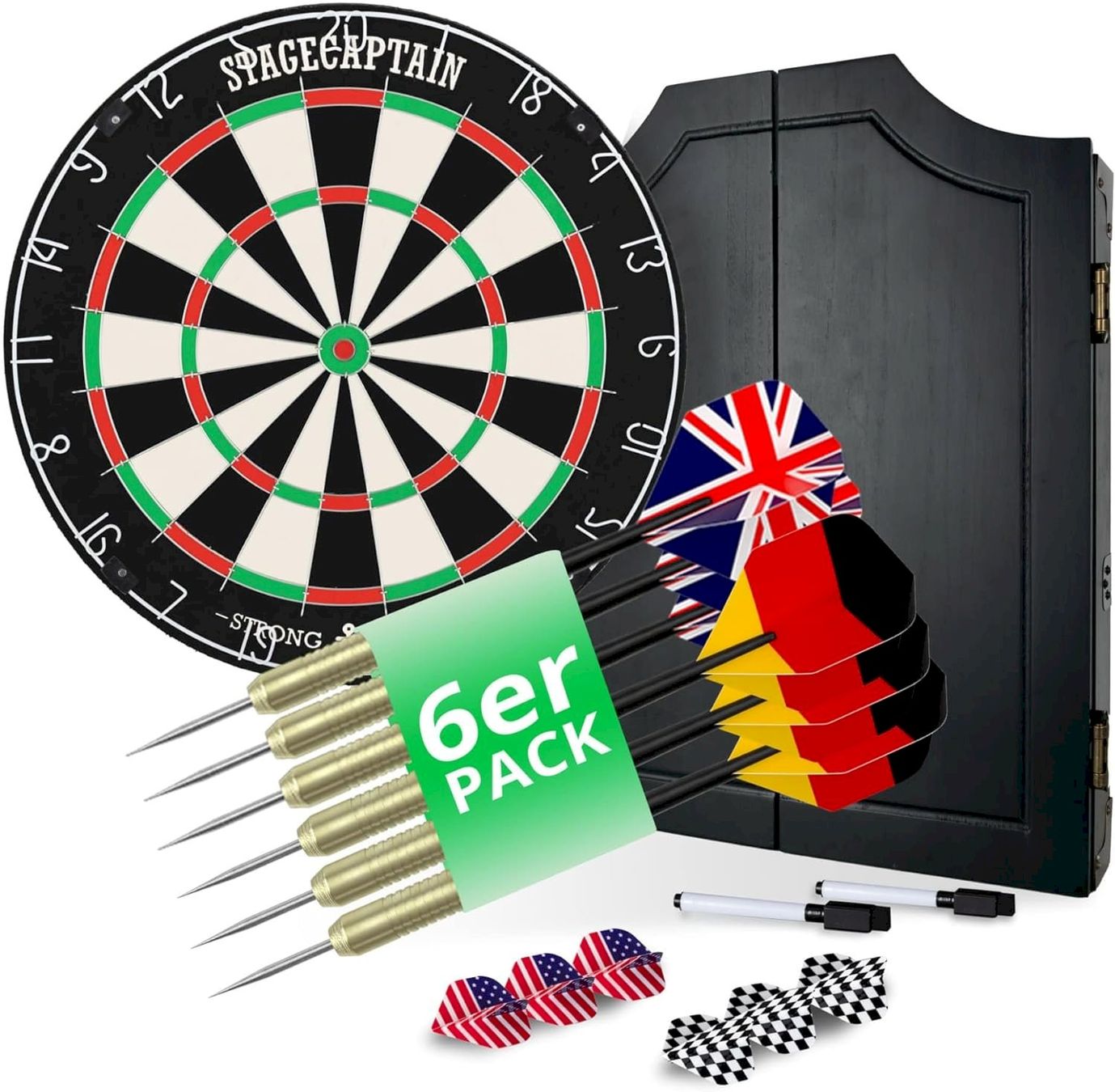 Jeux de fléchettes: Stagecaptain DBC-1775 BK BullsEye – Neuf avec emballage d'origine à Bottighofen par zaap