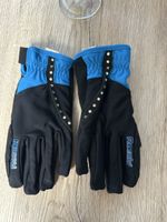 Reithandschuhe Roeckl schwarz blau Grösse 7 gebraucht