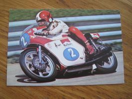 Giacomo Agostini Postkarte Topp schöner Zustand 1976