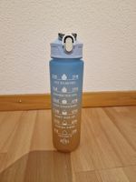 Wasserflasche Trinkflasche Kunststoff "Hellblau"