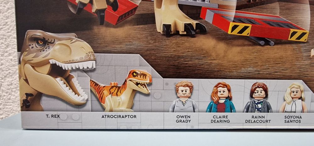 Lego 76948 Jurassic T. rex & Atrociraptor Dinosaur Breakout | Kaufen ...