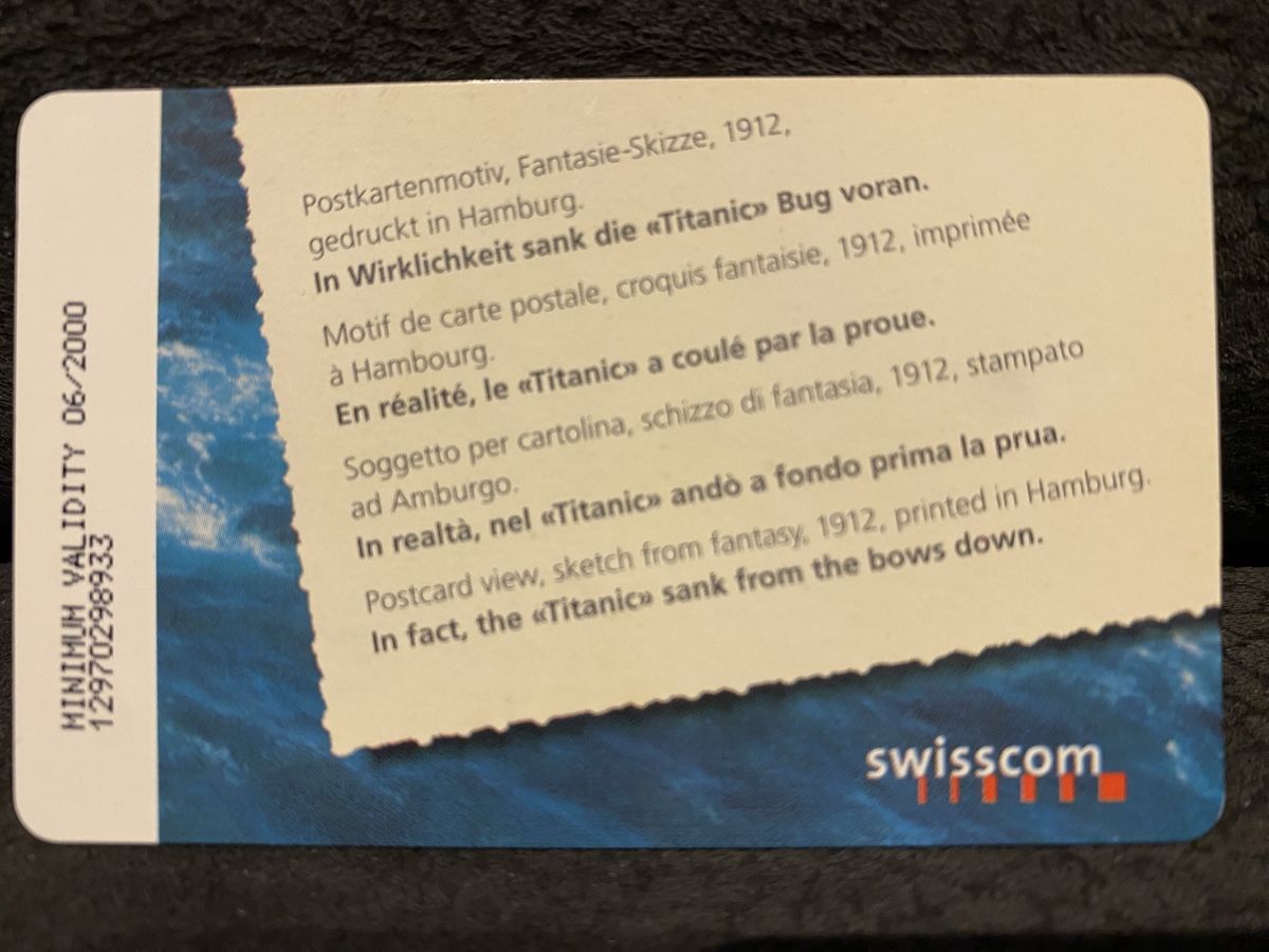Telefon- & Taxkarten: P-taxcard neuve  – Neu (gemäss Beschreibung) aus Lausanne von babacard10 1
