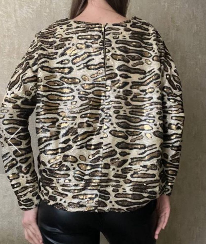 Zara Pullover & Sweatshirts: Zara Special Edition, Pailetten Leo Pulli  – Gebraucht aus Uerikon von pink_flamingo 5