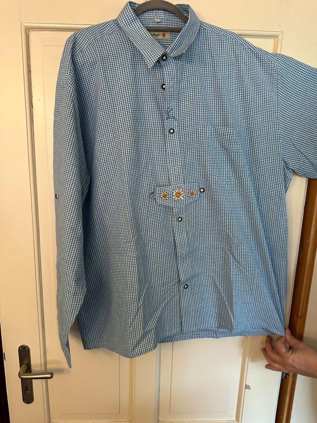Camicie: Trachtenhemd 3XL neu – Nuovo e nell'imballaggio originale da Bern venduto da Ruhrallee