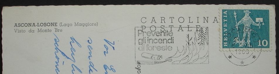 Ansichtskarten: ASCONA LOSONE – Gebraucht aus Jona von philajona 1