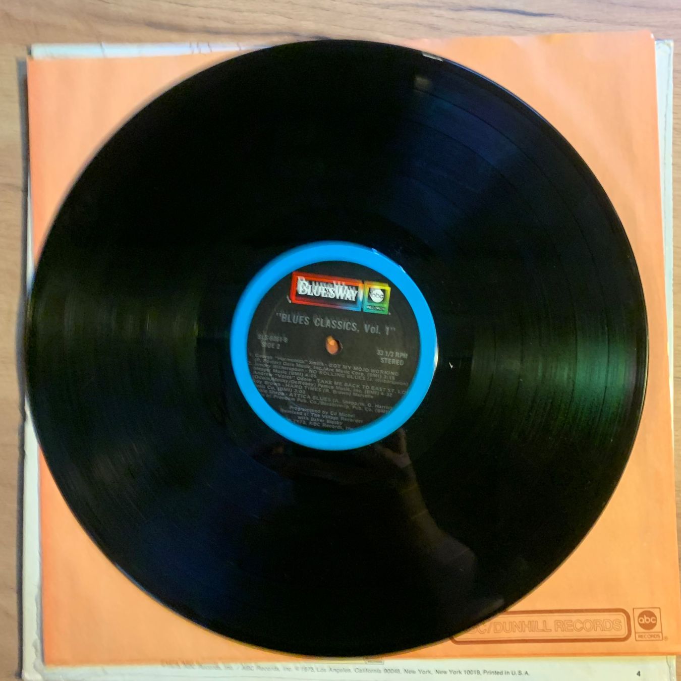 Dischi in vinile: CLASSIC BLUES VOL. 1...COMPIL US 1973...VG+/EX – Usato da Gals venduto da Diskopatshop 3