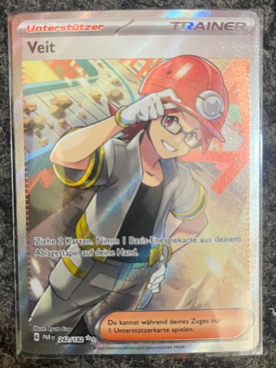 Pokémon Sammelbilder & Trading cards: Veit (PAR 242) – Neu (gemäss Beschreibung) aus St. Niklaus VS von tru_vj5x