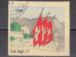 Infanterie Wi 142 a  gestempelt
