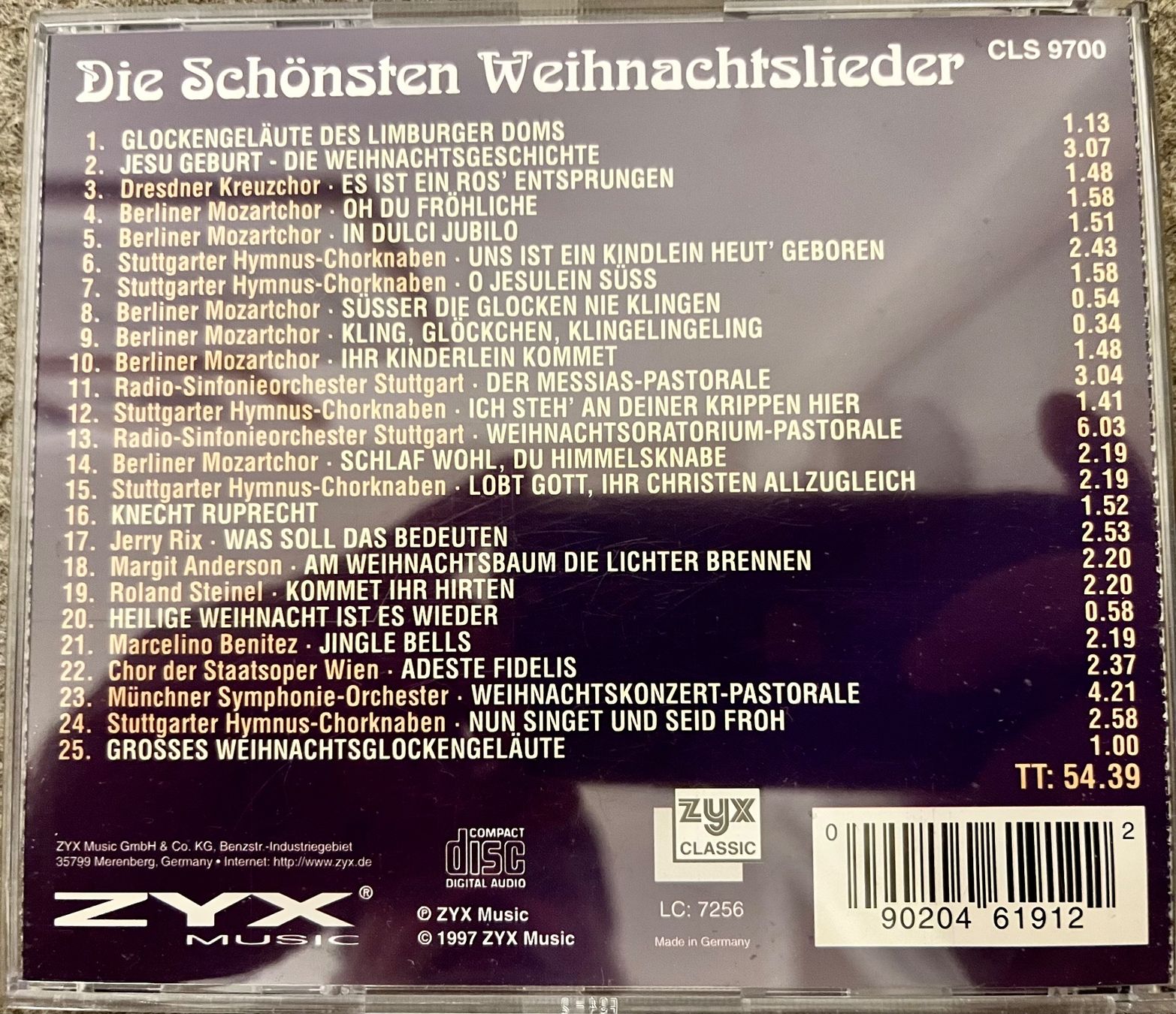 CD: Die schönsten Weihnachtslieder - CD – Usato da Basel venduto da so1_nf6l 1