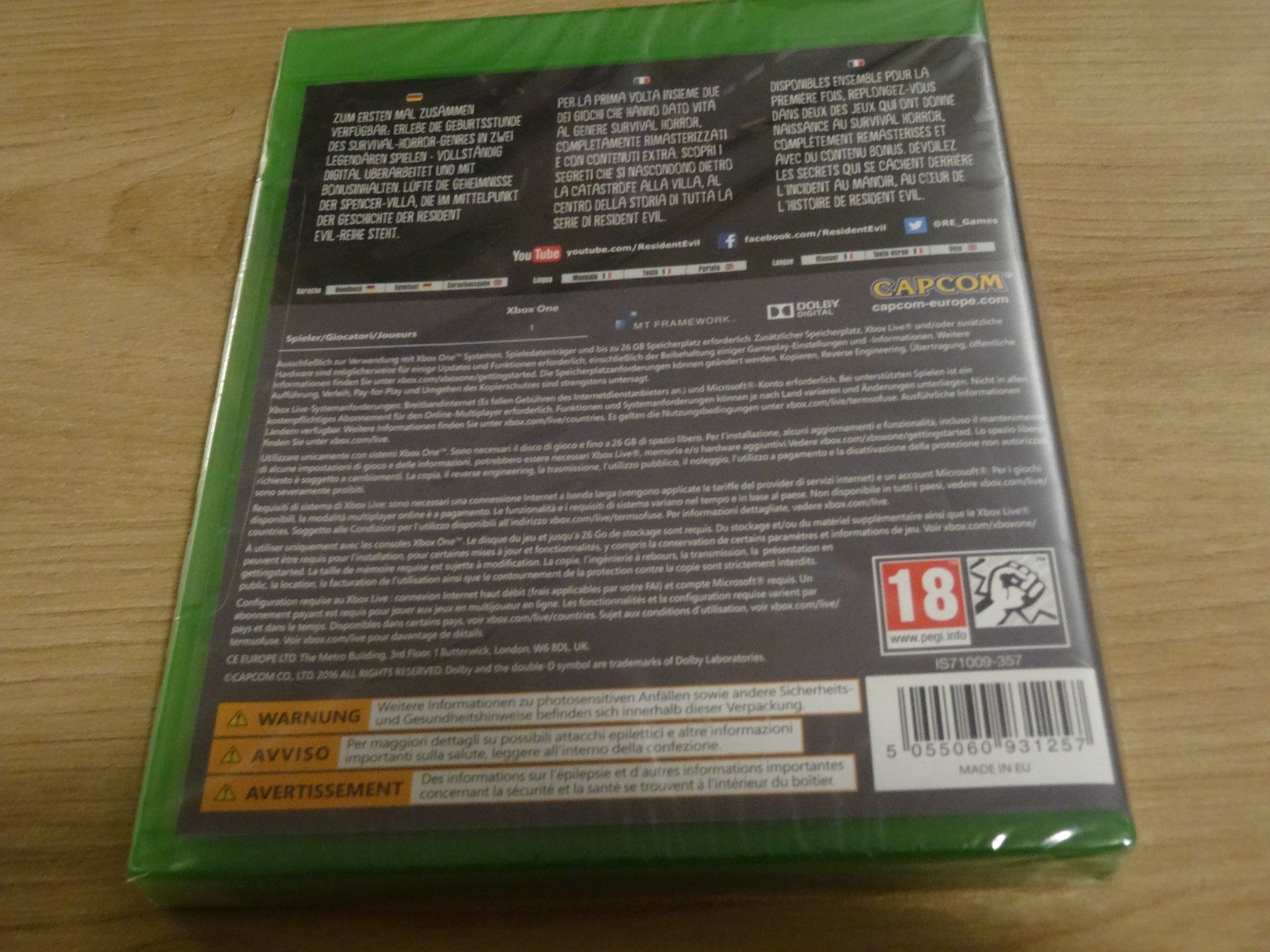 Microsoft Spiele: Resident Evil Origins Collection XBOX ONE NEU – Gebraucht aus Olten von Disc-Ausverkauf 2