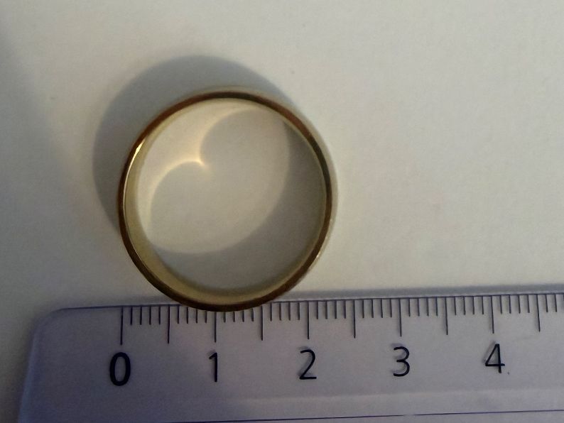 Anelli: Goldiger Ring Schmuck – Usato da Zürich venduto da fresh0001 2