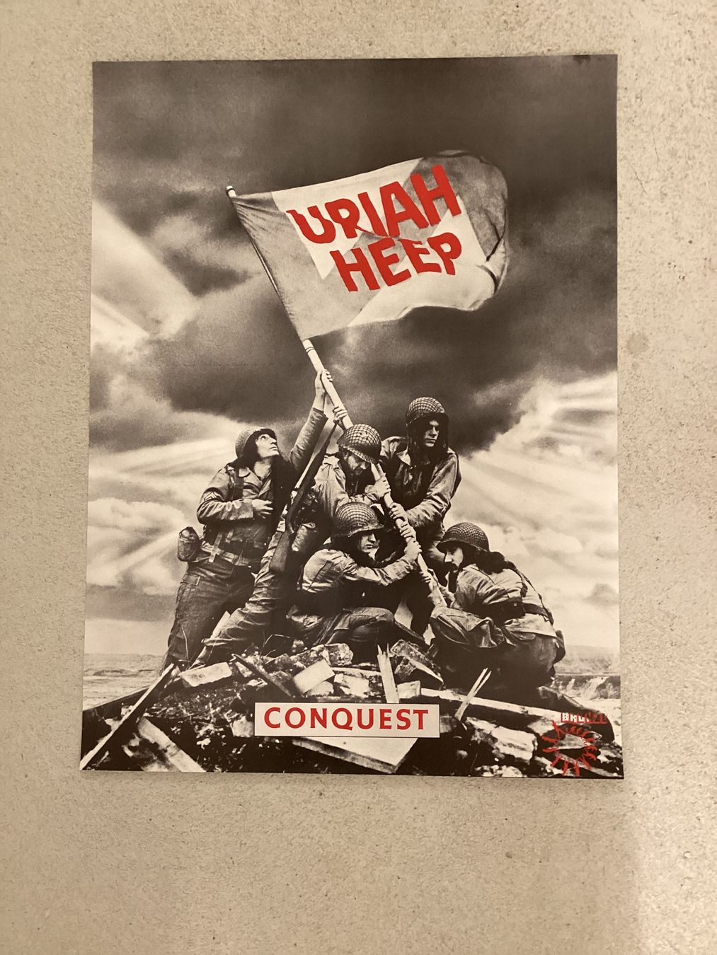 Foto & Immagini: Promoplakat Uriah Heep - Conquest – Usato da Gutenswil venduto da Hamzian