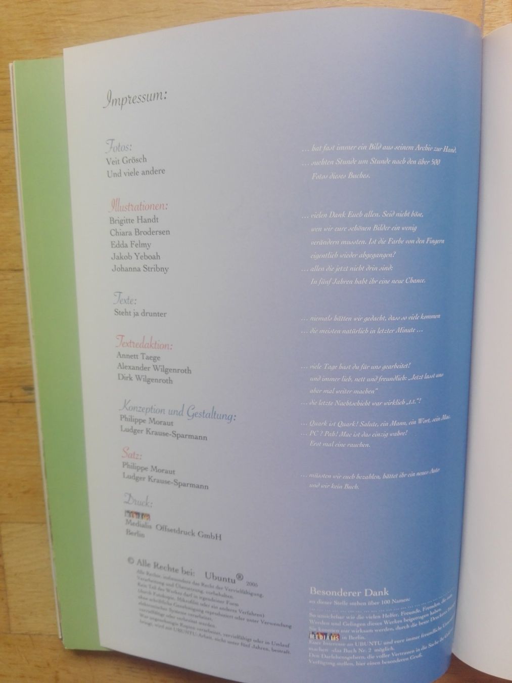 Libri: Ubuntu - Der Circus   (Das Buch) – Usato da St.Gallen venduto da elk2023 7