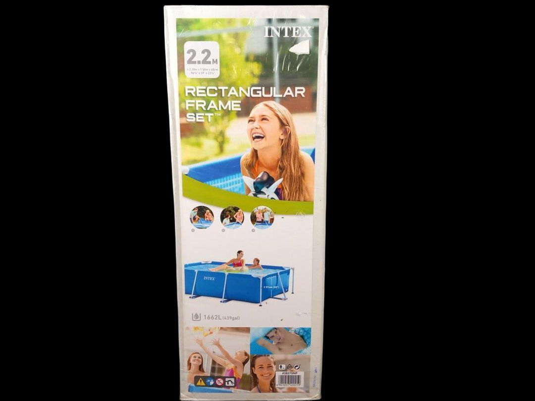 Intex Schwimmbad: INTEX Rectangular Frame Pool Set™ – Neu (gemäss Beschreibung) aus Hünenberg von Restwert_Zug