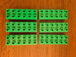 Lego Duplo Bausteine 2 x 6 Noppen 6 Stück (1121)
