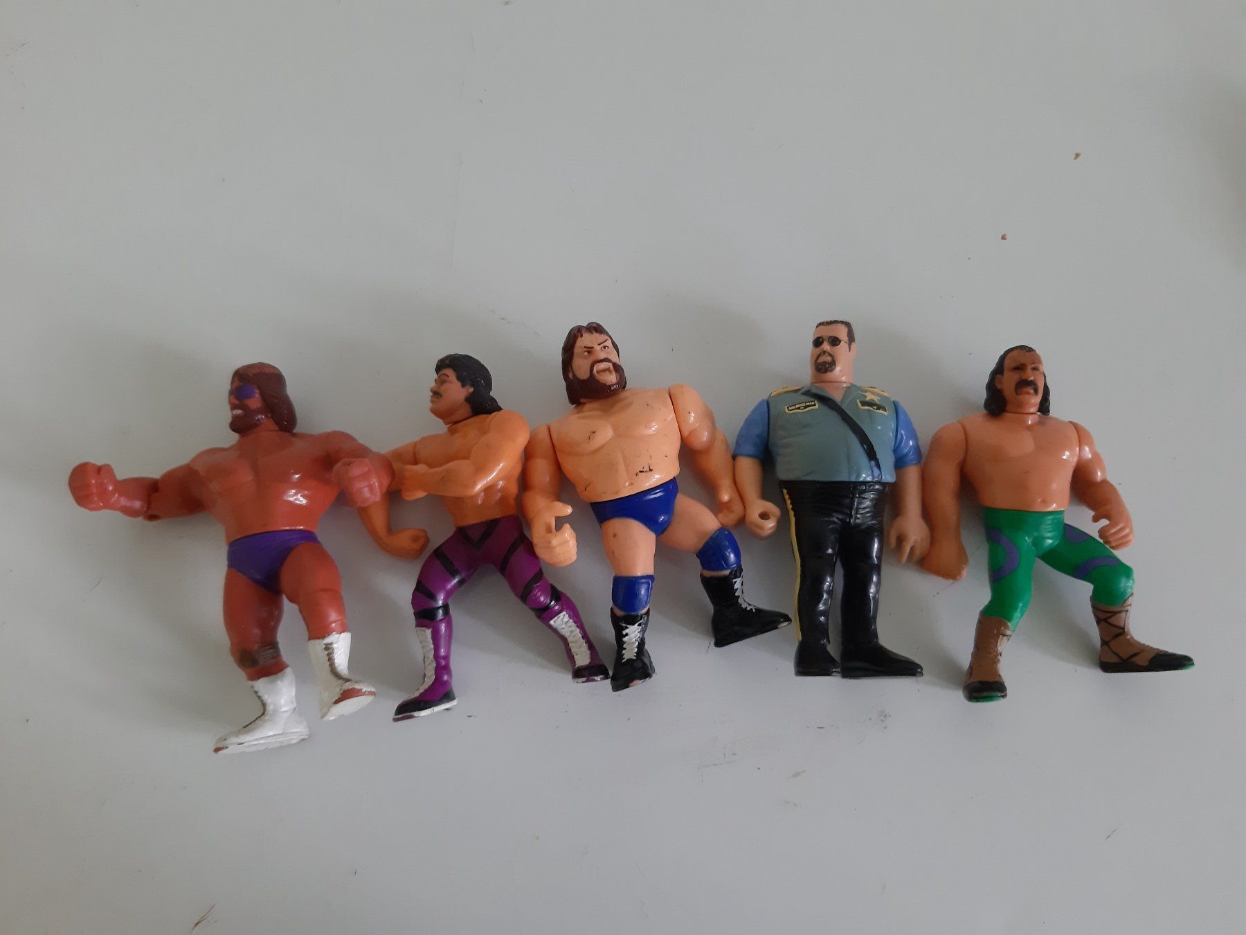 WWE Statuette: WWE WWF Hasbro Lot  9 Action Figuren – Usato da Buchs SG venduto da Bray_Law 2