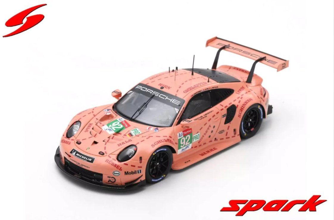 Spark Porsche 911 Rsr #91 Markenweltmeister Wec 2018/2019 1/43 WAP0201480LRSR