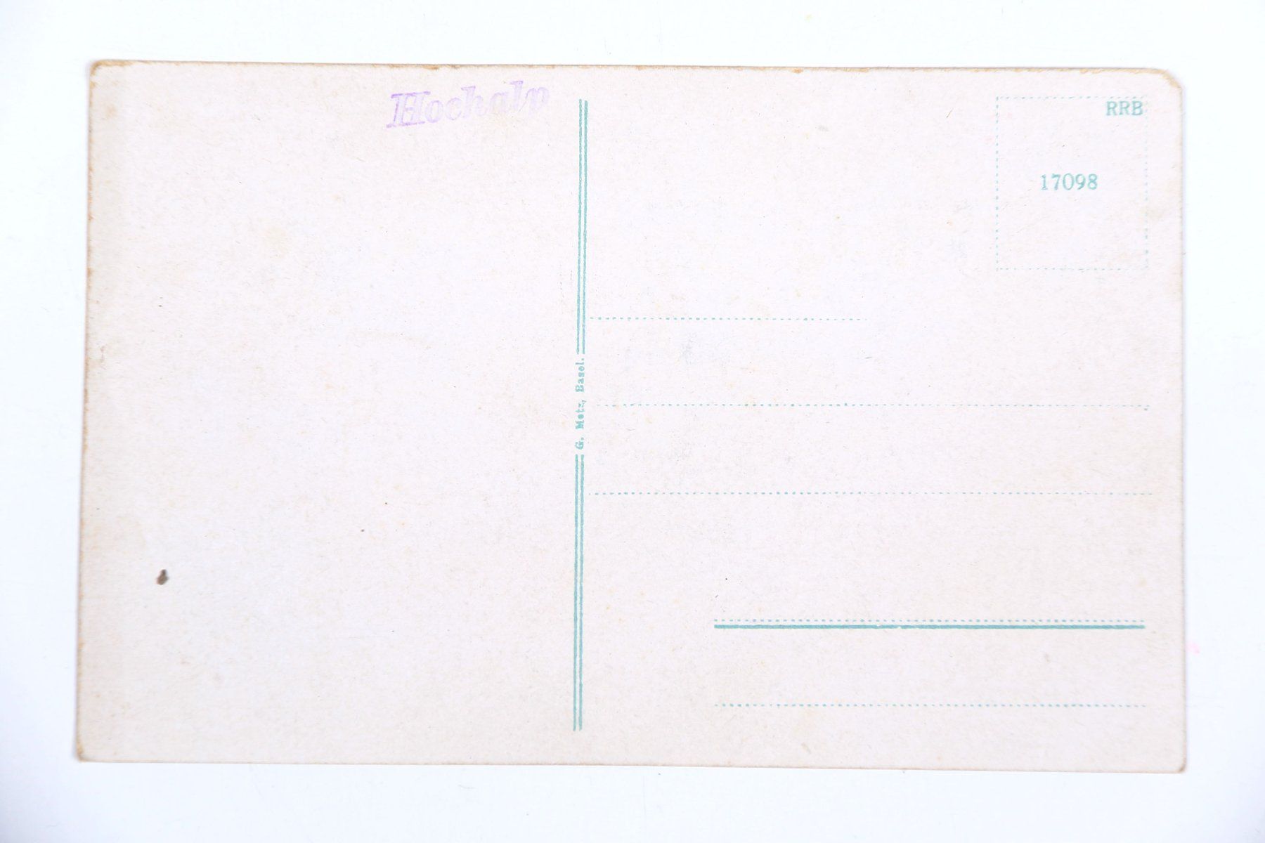 Cartoline postali: Panorama von der Hochalp – Usato da Hettlingen venduto da Scholi99 1