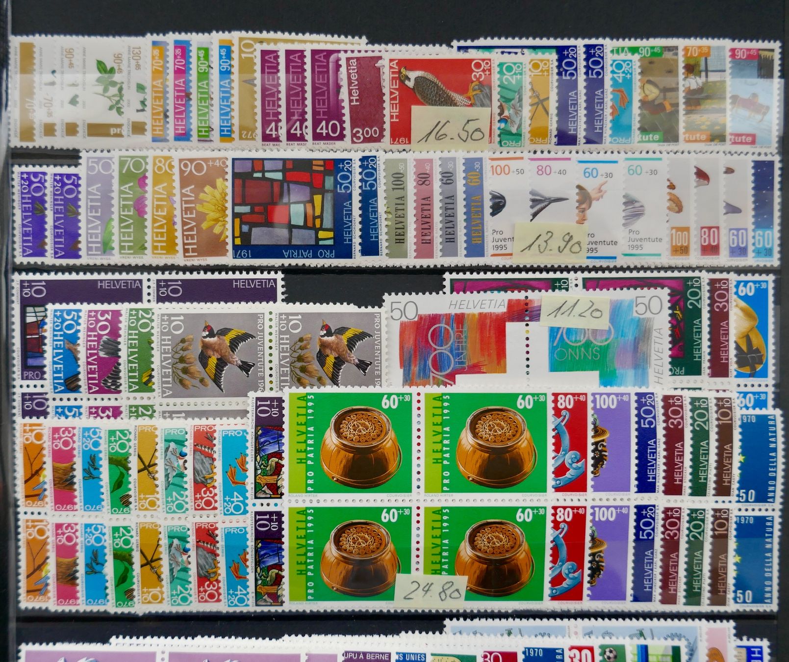Tutti i francobolli: Frankaturware  div. JG ab Fr. 1.- – Nuovo (secondo la descrizione) da Möhlin venduto da PHILABARTIS 5