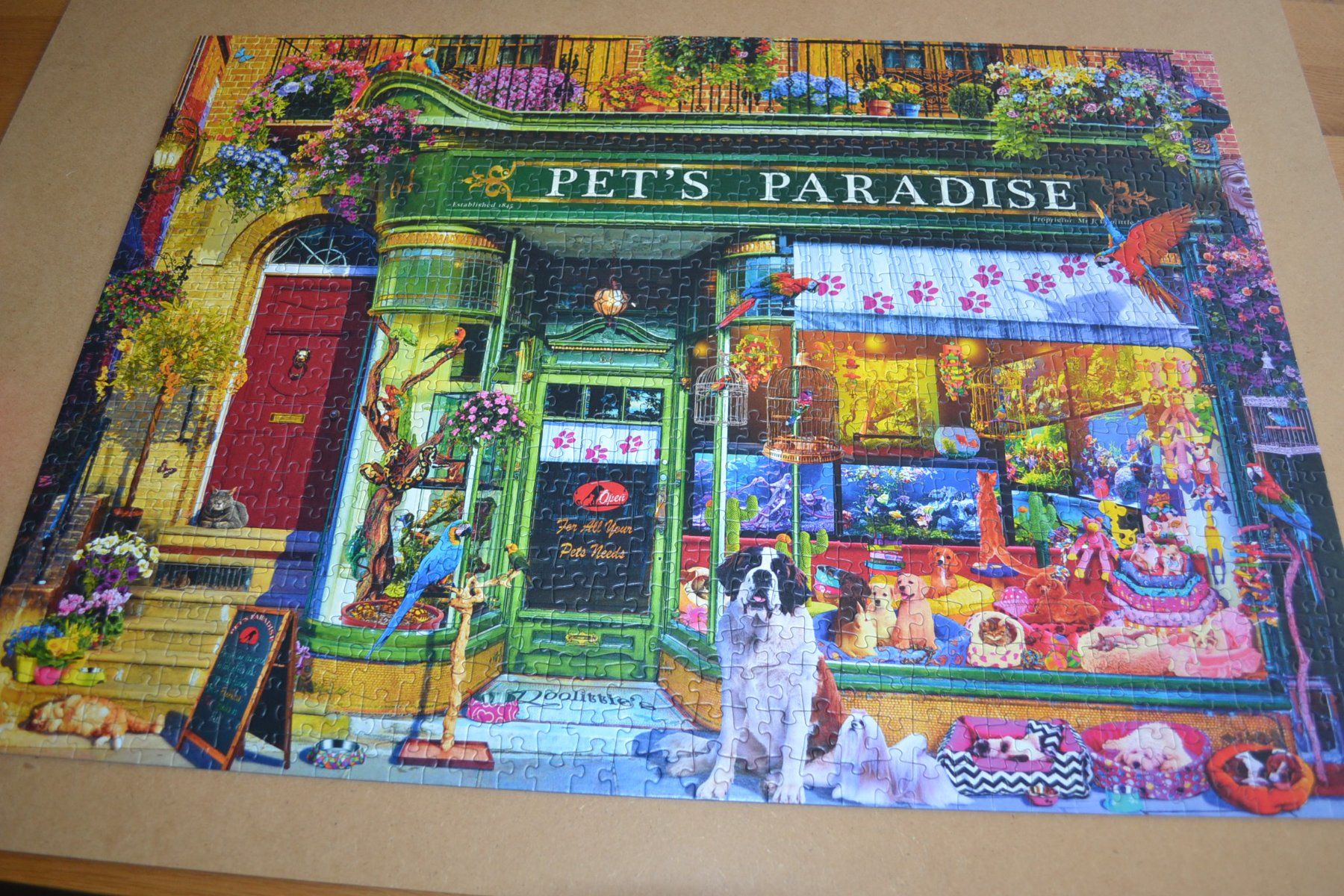 Puzzle: Puzzle 1000 Teile - PETS PARADISE – Usato da Kölliken venduto da Knorrli58 3