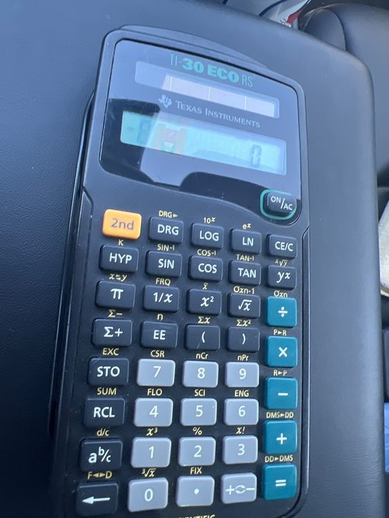 Texas Instruments Calculatrice TI-30 eco RS