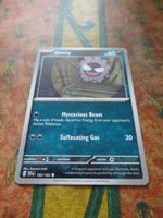 POKEMON  Gastly    H  TEF EN   102/162   HP60   2024